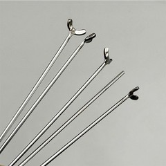 10*Dental Ball Retainer J Clasp Oblique Clasps Bars 0.8mm 0.9mm Ball-Type Scheu