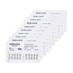 1-100 packs Dental Orthodontic Bracket Braces Mini Roth 018 No Hook 20pcs/Pack