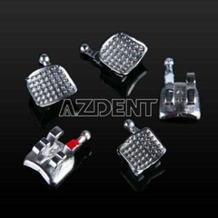 AZDENT Dental Orthodontic Monoblock MIM Brackets Braces Mini Roth/MBT 0.018/ 022