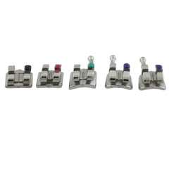 10 sets Dental Orthodontic Brackets Metal Braces MIM Mini Roth 022 345 Hooks 5-5