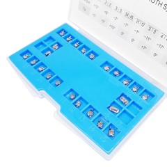 Dental Orthodontic Self Ligating Brackets Braces Mini Roth.022 Hook 345 MacDent