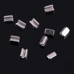 Dental Orthodontic Crimpable Hooks Stops Open Metal Stop for Arch Wire Bracket