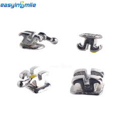 5Packs EASYINSMILE Dental Bracket Mini MBT 022 3 4 5w/hook Orthodontic Brackets