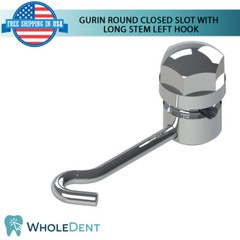 5x Orthodontic Dental Long Left Hook Gurin Round Grip Stop Archwire Lock