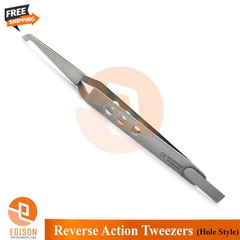 New 5Pcs Ortho Bracket Tweezers Hole Grip Reverse Action Bonding Holding Placer