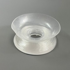 Orthodontic Archwire Sleeve Elastic Protective Tube Dental Wires Bracket Clear