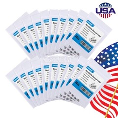 20Pack Dental Orthodontic Buccal Tube 1st Molar Roth 0.22 Bondable Non-conv