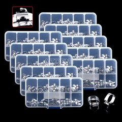 80Pc/Box AZDENT Dental Ortho M series Bands Buccal Tube 1st Molar Roth.022 Conv