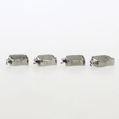 10 Kits Dental Orthodontic Roth 022 1st Molar Buccal Tube Bands Single 31-42+