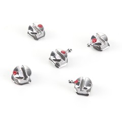AZDENT Dental Orthodontic Metal Brackets Braces Q-type ROTH/MBT 0.022 Hook 3 4 5