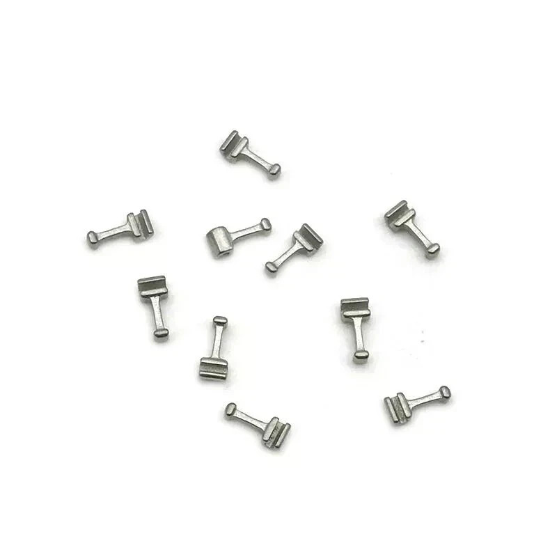 5 Packs Crimpable Hook Dental Orthodontics Sliding Open Surgical Hook Long Type