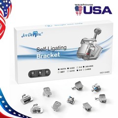 5 Sets Dental Ortho MIM Self Ligating Brackets Mini Roth.022 Hooks 345 1st Molar