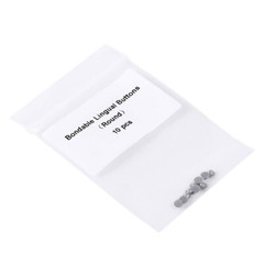 50 Pcs Dental Orthodontic Lingual Button Bondable Round Mesh Base Bonding