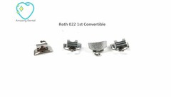 Dental Orthodontic Buccal Tubes Convertible Roth MBT 022 1st Molar Double 3 Tube