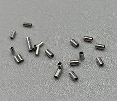 Dental Orthodontic Crimpable Hook Stopper Crimpable Mini Stop Tube Bracket 0.5mm