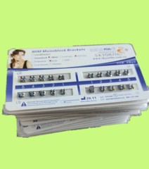 20 Packs Orthodontics Brackets Braces Mini Roth 022 No Hook Mesh Base MIM