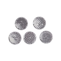 10/bag Dental Orthodontic Lingual Buttons Bondable Direct Eyelet Round Base