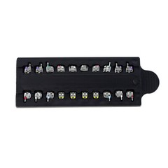 Dental Ortodoncia Braces Brackets Metal MIM Mini 022 018 Roth MBT 345 Hook 5-5