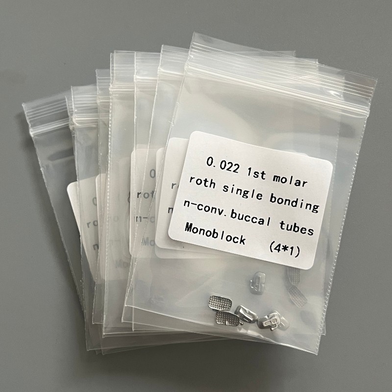 20Packs Dental Orthodontic Buccal Tubes 1st 2nd Molar Roth MBT 022 Monoblock