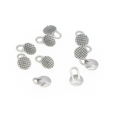 10Pcs Dental High Quality Treatment Orthodontic MIM Traction Hook Bondable Round