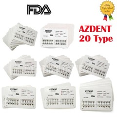 AZDENT Dental Orthodontic Brackets Braces Metal Mini Roth/MBT .022/018 Hooks 345