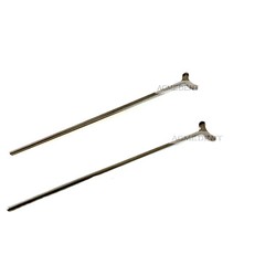 Dental Y-Type Scheu Style Ball Retainer J Clasp Oblique Clasps Bars 0.9mm 100Pc