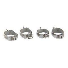 85Sets Orthodontic Molar Band Buccal Tube Double Lingual Sheath Tube MBT 022 GAC