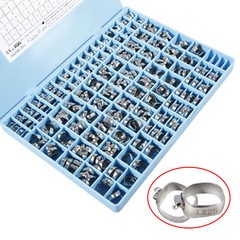 85 set Dental Orthodontic 1st Molar Bands Non-Convertible Roth 022 Single Tube G