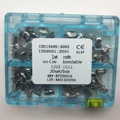 20Set Dental Orthodontic Buccal Tube 1st 2nd Roth .022 Molar Bondable No-cov