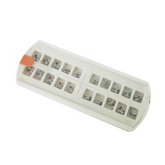 Dental Orthodontic Bracket Metal Mesh Base Standard/Mini Roth/MBT 022/018 345 H
