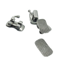Dental Orthodontic Lingual Bracket Braces 24pcs+Buccal Tube Non-Conve 28pcs/set