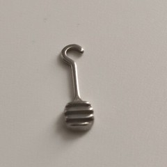 10Packs 100Pcs Bondable Sliding Crimpable Hook Long Curved Left Right 10Pcs/pack