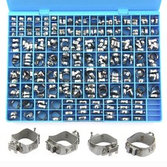 Orthodontic Molar Bands GAC Roth Convertible Single Tube Lingual Sheath 85 Kit