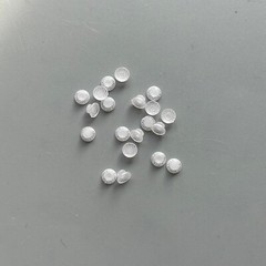 10-100Pcs Dental Lingual Button Ceramic Buttons Clear Invisable Retainer Aligner