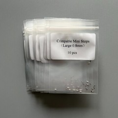 10pcs Dental Orthodontic Crimpable Hooks crimpable Mini Stops 0.5mm/0.8mm