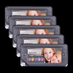 AZDENT Dental Orthodontic Sapphire Ceramic Brackets Braces Roth.022 Hooks 345 US