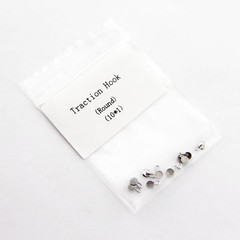 10 Pcs Dental Orthodontic Traction Hook Bondable 3mm Round Type Caplin Hooks