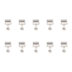 100pcs Dental Orthodontic Sliding Crimpable Hook Open Surgical Hooks Long/Short