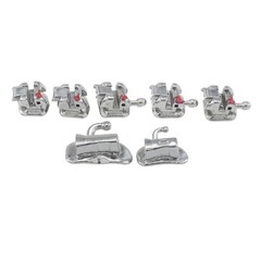Dental Self Ligating Brackets Roth MBT Orthodontic Copper Niti Arch Wire DAMON Q