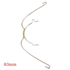 Orthodontic Extraoral Face Bow with Cuspid Hook 6 Sizes Ortho