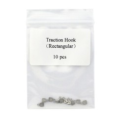 Dental Orthodontic Traction Hook Eyelet Lingual Botton Chain Crimpable Hook Tube