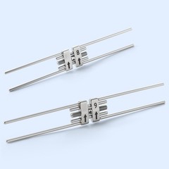 5X Dental Ortho Expansion Screw Hyrax Rapid Palatal Expander 8/11mm + 5pcs Key