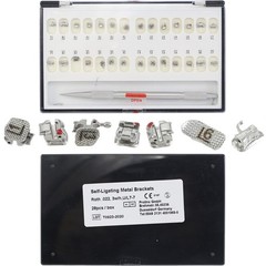 Dental Orthodontic Self-Ligating Brackets Damon Q Braces Roth 022 3/345 Hook 7-7