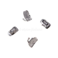 24pcs Dental Orthodontic Self-ligating Brackets Metal Brace Roth 022 345 Hooks