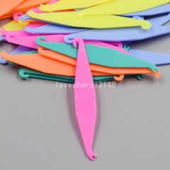 100 Pcs Dental Orthodontic Elastic Placer For Braces-Elastic Rubber Bands