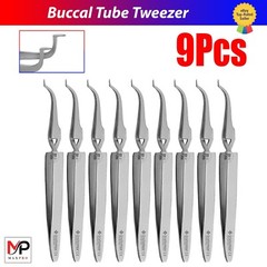 INSTUMAX Buccal Tube De Bonding Tweezers 5.5″ (14cm) | Reverse Action Forceps X9