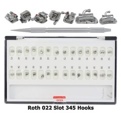 Orthodontic Thomas M Brackets STD TQ Damon Self Ligating Metal Roth MBT 022 345