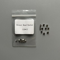 10Bag Dental Orthodontic Lingual Buttons Direct Bond Eyelets Round Base Brackets