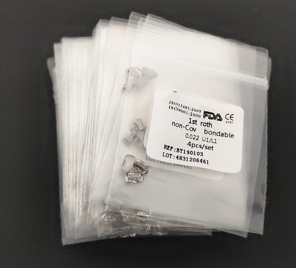 50Packs Dental Buccal Tube MBT/Roth .022 Molar Bondable No-cov Orthodontic