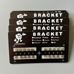 100 Sets Dental Orthodontic Metal Brackets MIM Monoblock Mini Roth 022 345 hooks